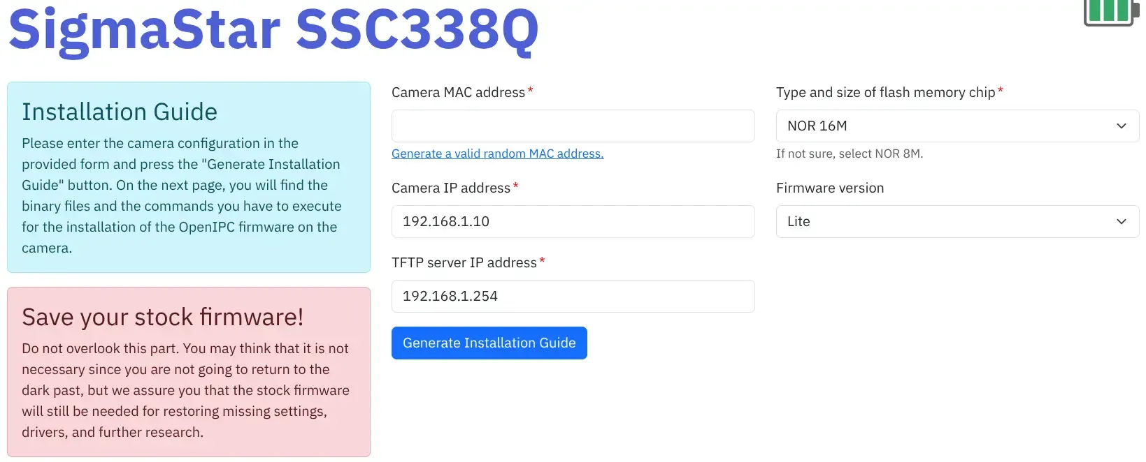 openipc-download-configure